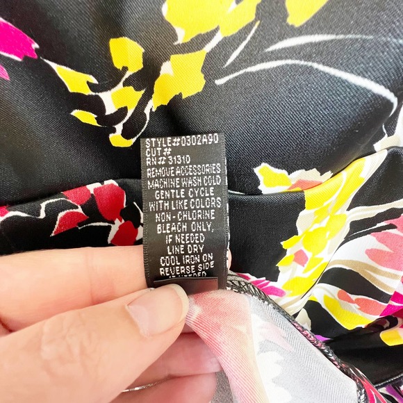 ALYX Sleeveless Floral Sheath Dress Women's Size 8 - Picture 11 of 11